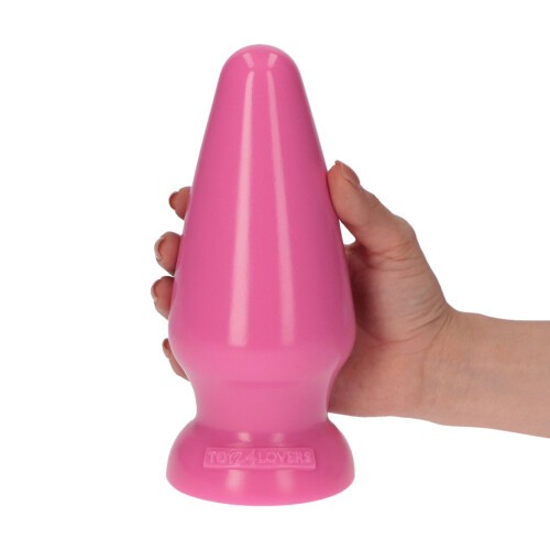 PLUG ANAL ADAMO EXTREME DIÁMETRO 8 CM ROSA MADE IN ITALY