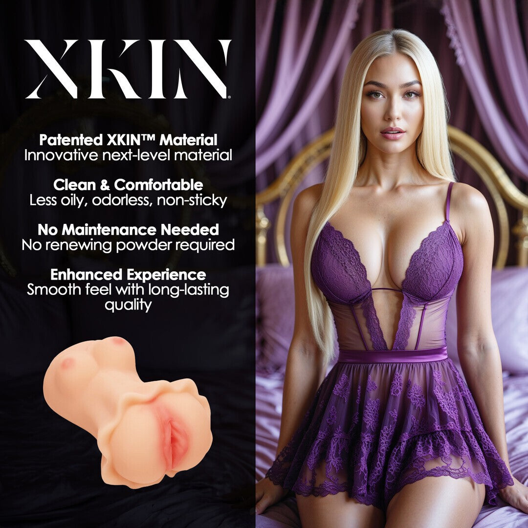 MASTURBADOR SECRET AFFAIRS BLONDE ENCHANTMENT ELISE TPE LARGE 378G FLESH