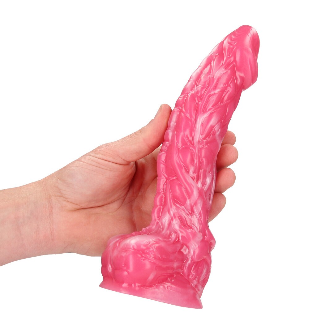 OUCH! IMP DEMON SILICONE DILDO RED