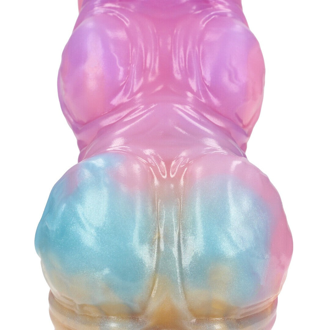 DILDO MONSTER EM SILICONA RAINBOW INVADER RAINBOW OUCH!