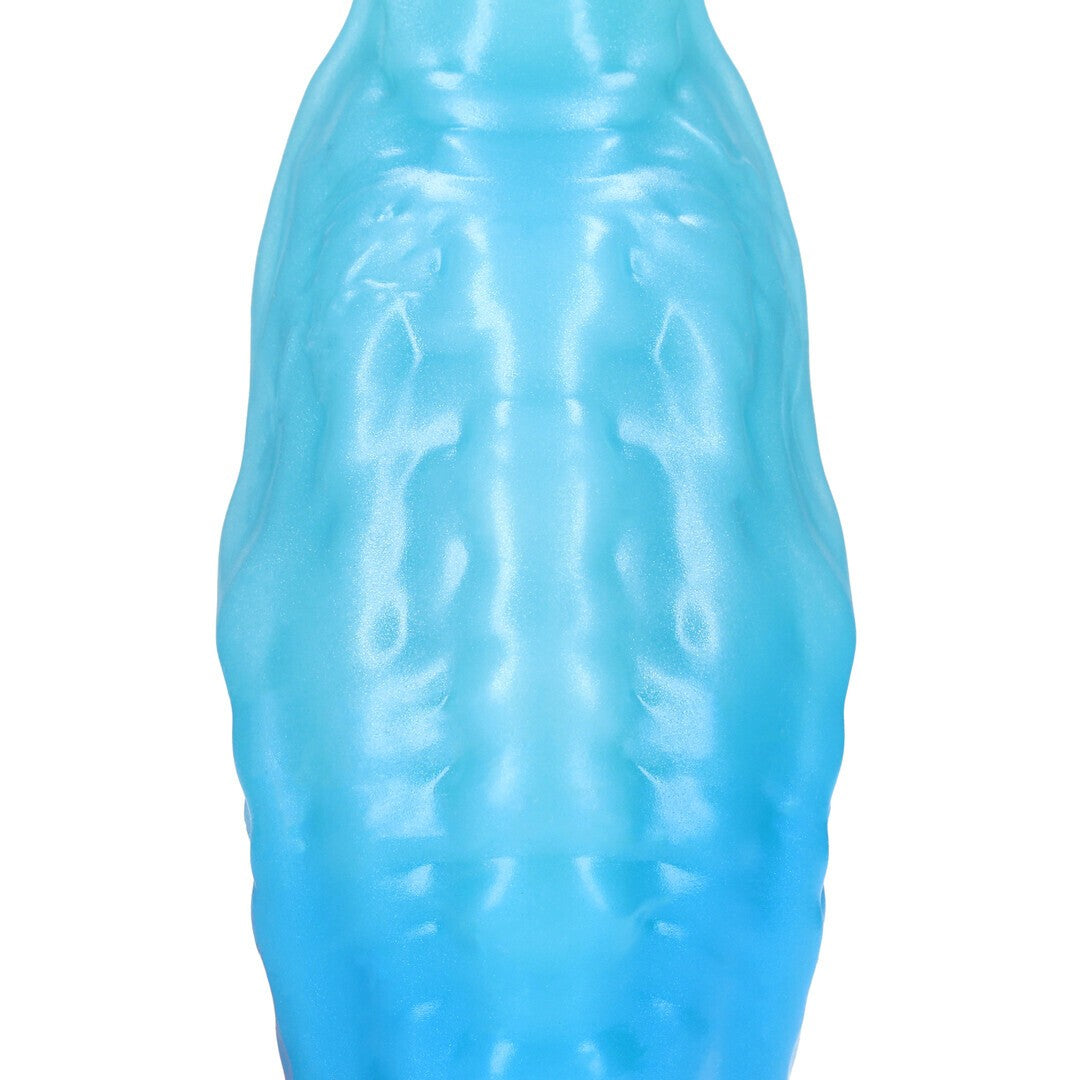 DILDO MONSTER EM SILICONE AQUATIC RAVAGER AZUL OUCH!