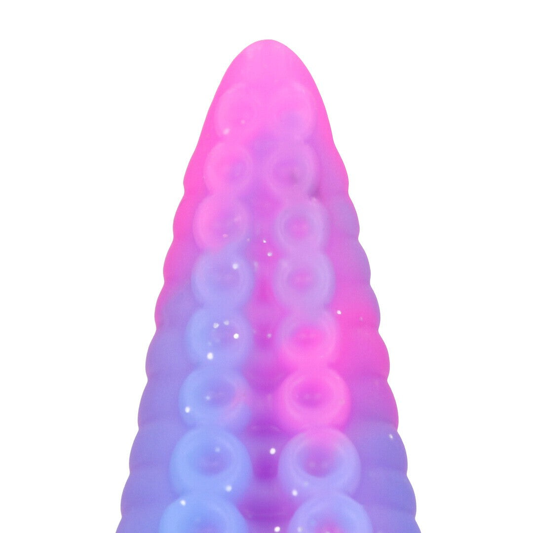 DILDO MONSTER DE SILICONA DEEP RISER MORADO ¡AY!