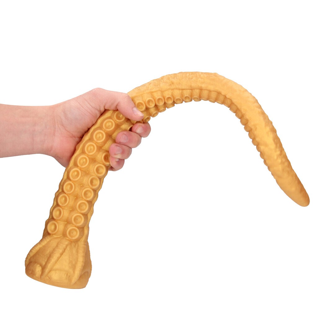 TIRA SNAKE ANAL TENTACLE TYRANT 21.7 /55 CM DOURADO OUCH!