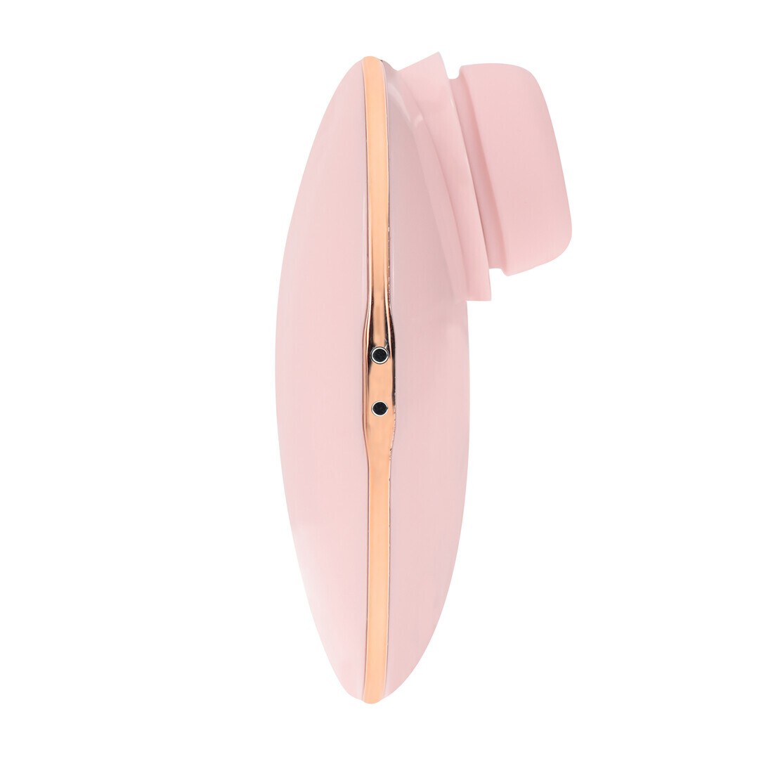 ESTIMULADOR AIRTAP COMPACTO COM ACESSÓRIOS DREAMSICLE ROSA LOVELINE