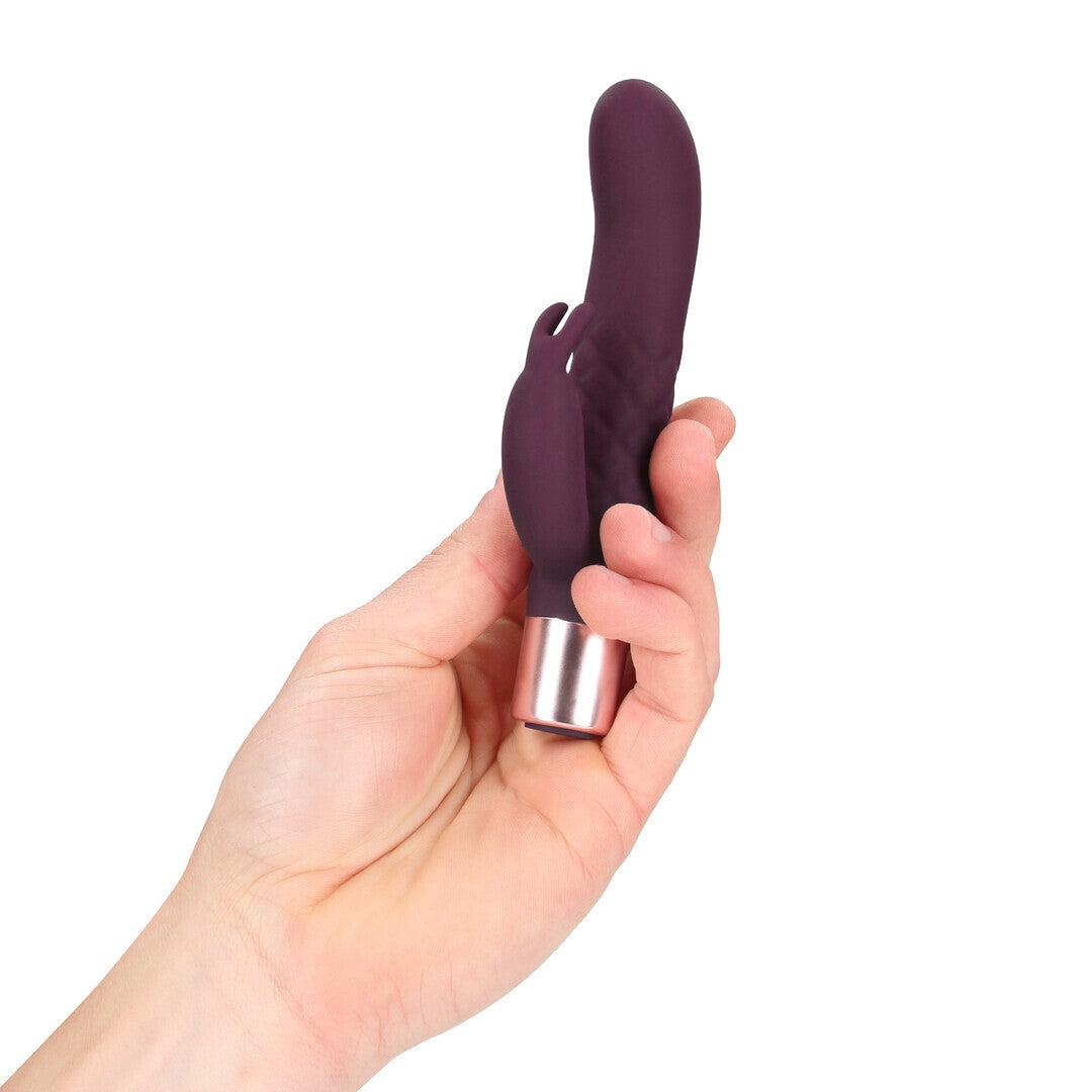 VIBRADOR MINI RABBIT BORDÓ LOVELINE