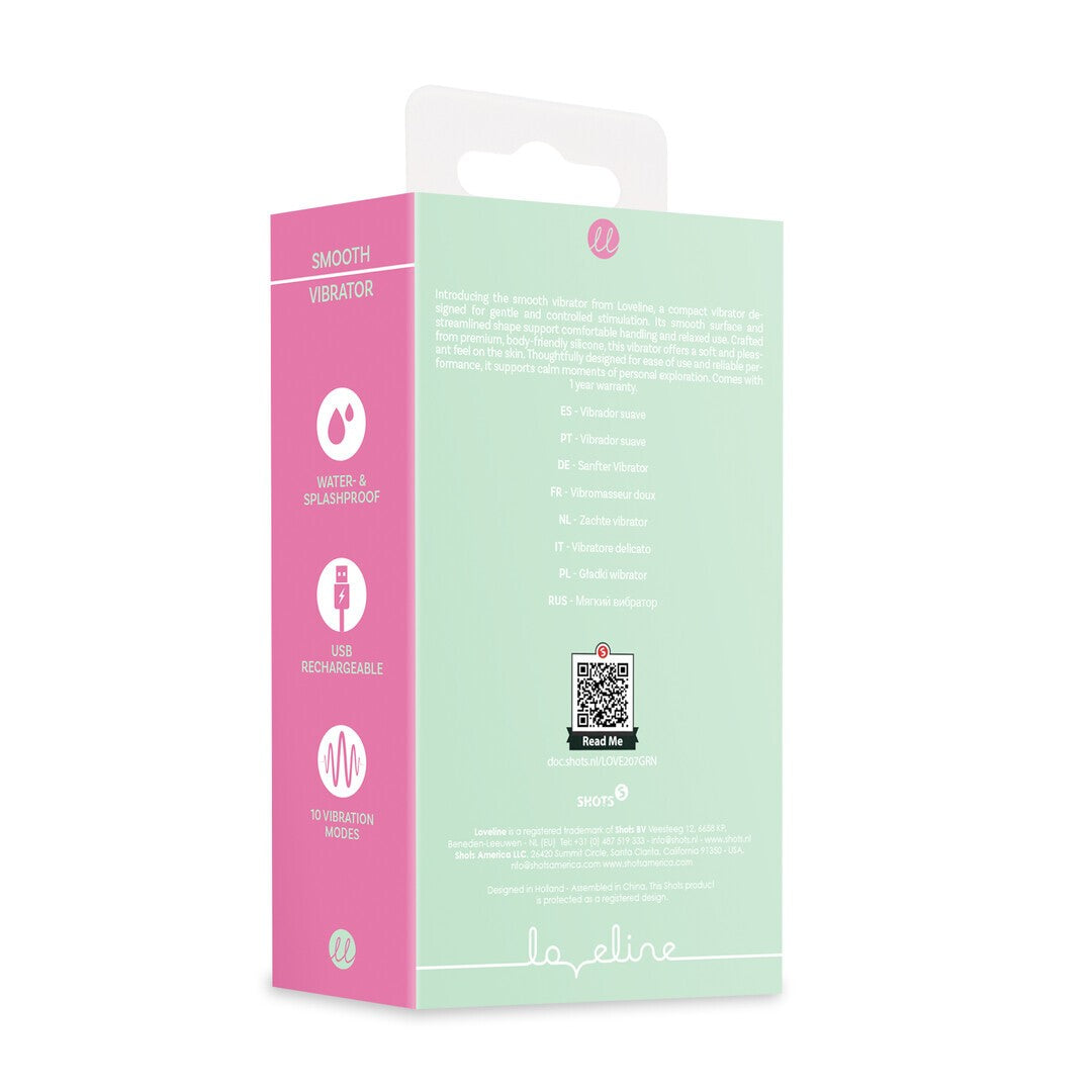 VIBRADOR DE DEDO SMOOTH MISTY GREEN DE LOVELINE