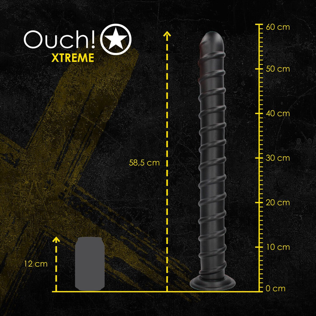 PLUG ANAL POLE OF POWER 56.5 CM NEGRO OUCH!