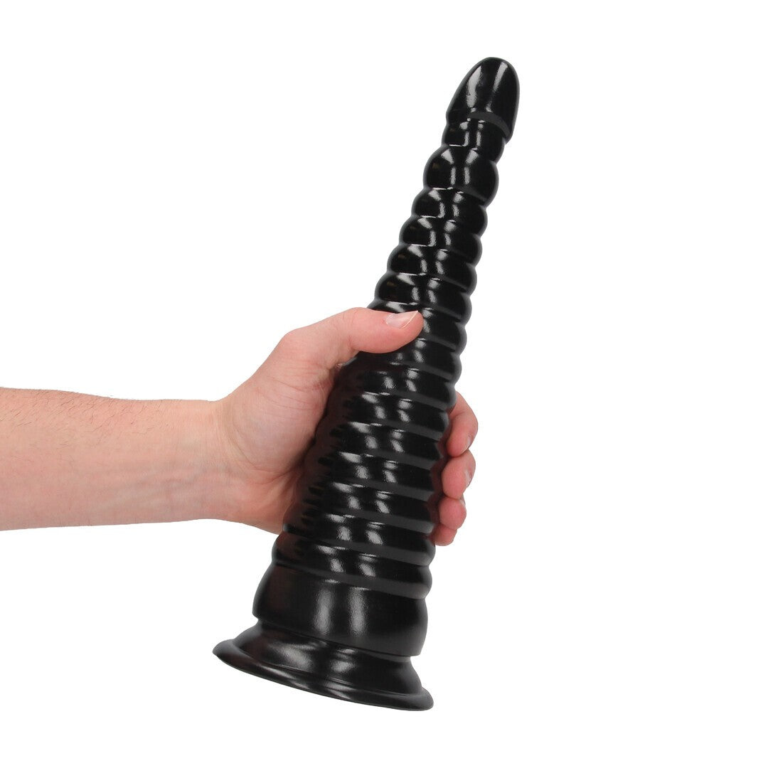 OUCH! TWISTED VORTEX ANAL PLUG 30 CM BLACK