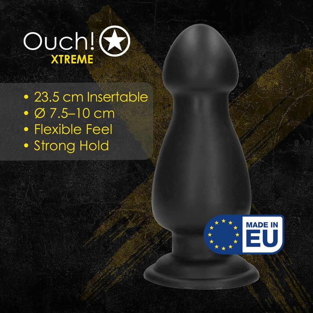PLUG ANAL OVERDRIVE DE 23.5 CM NEGRO OUCH!