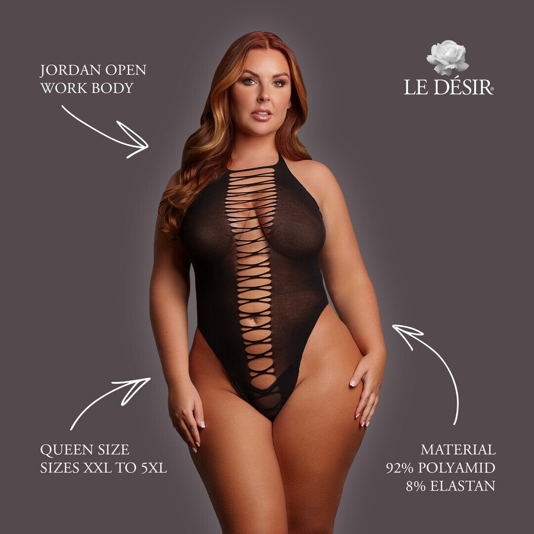 BODY JORDAN OPEN WORK TALLA QUEEN LE DÉSIR