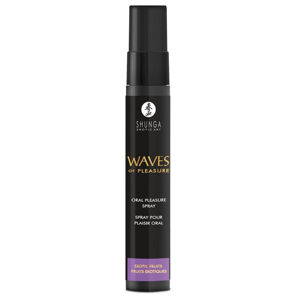 SPRAY PARA SEXO ORAL COM AROMA DE FRUTOS EXÓTICOS WAVES OF PLEASURE 20 ML SHUNGA