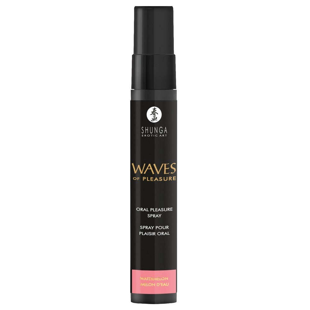 SPRAY PARA SEXO ORAL COM AROMA A MELÂNCIA WAVES OF PLEASURE 20 ML SHUNGA