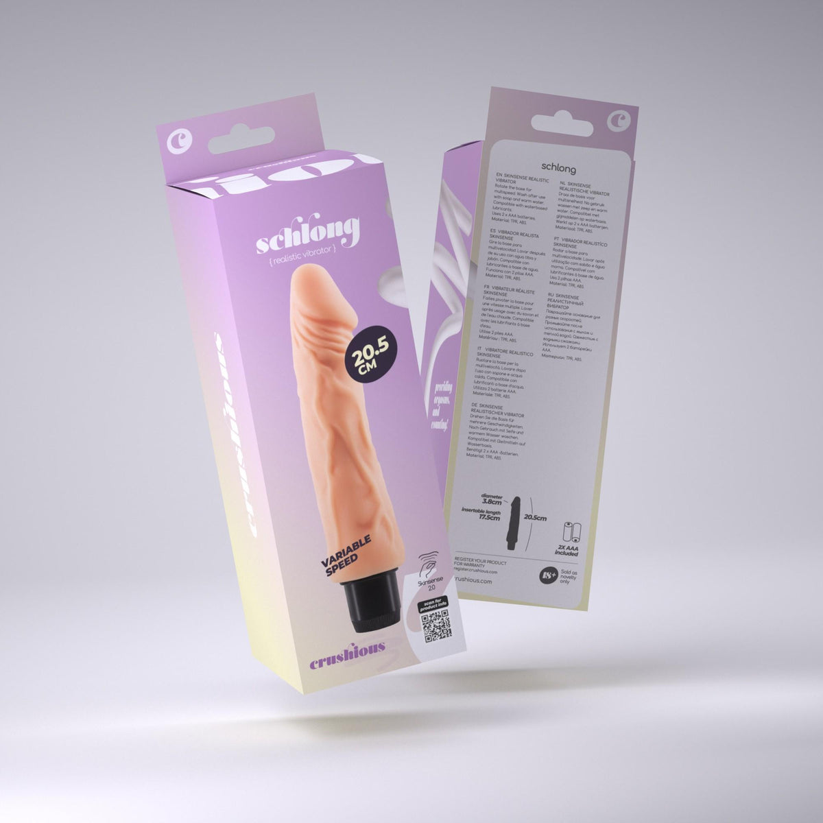 VIBRADOR REALÍSTICO SCHLONG CRUSHIOUS