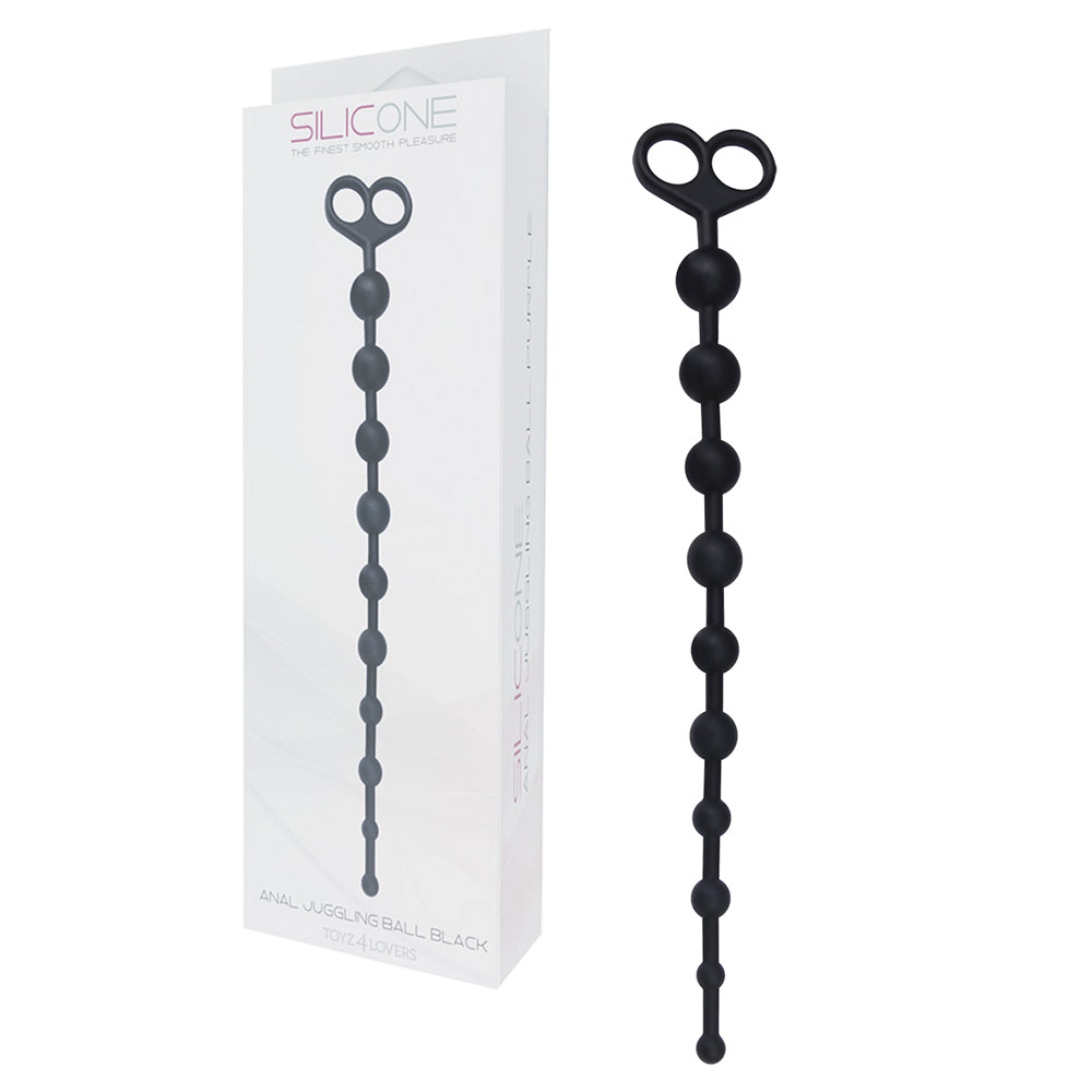 BOLAS ANAIS ANAL JUGGLING BALL PRETAS - Lust Sexshop