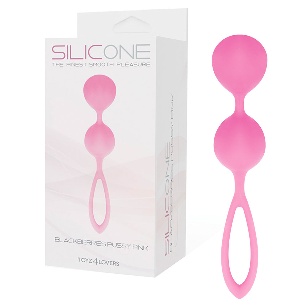 BOLAS VAGINAIS BLACKBERRIES PUSSY ROSA - Lust Sexshop