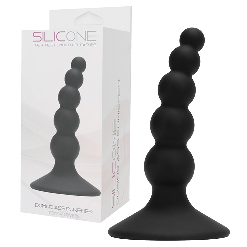 PLUG ANAL DOMINO ASS PUNISHER PRETO - Lust Sexshop