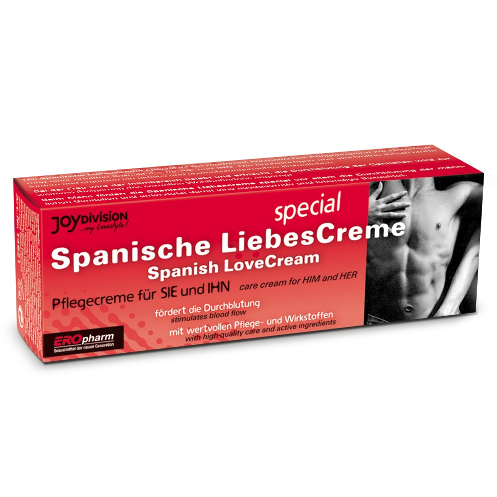 SPANISCHE LIEBES CREME ESTIMULANTE UNISEXO 40ML - Lust Sexshop