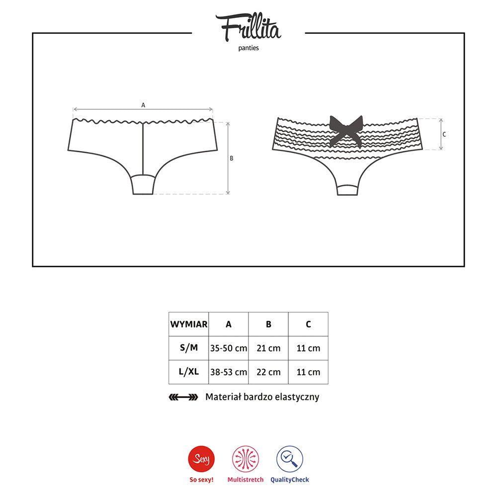 CUECA FRILLITA OBSESSIVE - Lust Sexshop