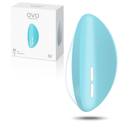 ESTIMULADOR RECARREGÁVEL S2 OVO AZUL - Lust Sexshop