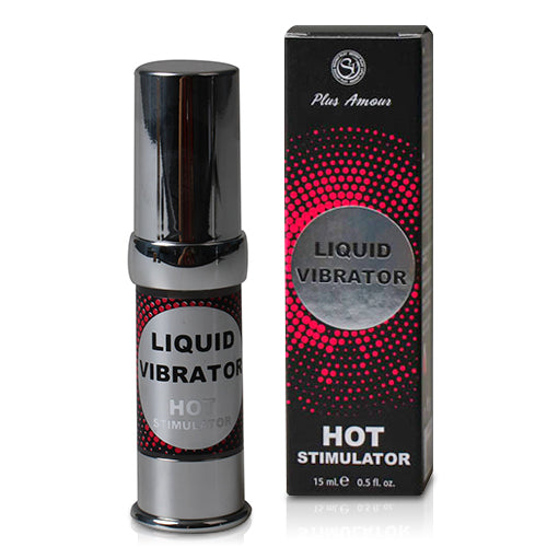 GEL LIQUID VIBRATOR HOT 15ML - Lust Sexshop