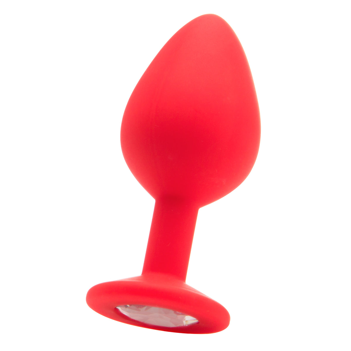 PLUG ANAL DIAMOND BUTT PLUG GRANDE VERMELHO - Lust Sexshop