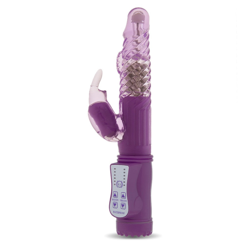 VIBRADOR VIBRATING RABBIT ROXO - Lust Sexshop