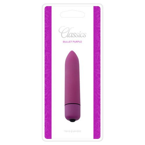 BALA VIBRATÓRIA BULLET ROXA - Lust Sexshop