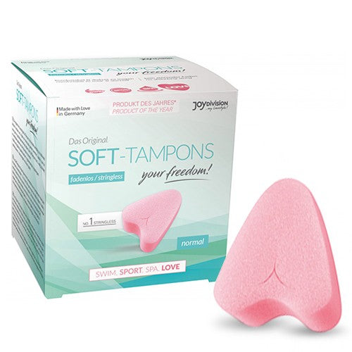 CAIXA COM 3 TAMPÕES SOFT-TAMPONS NORMAL - Lust Sexshop