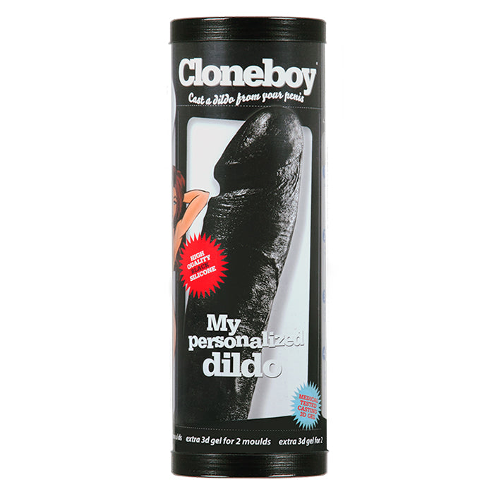 MOLDE PARA PÉNIS CLONEBOY PRETO - Lust Sexshop