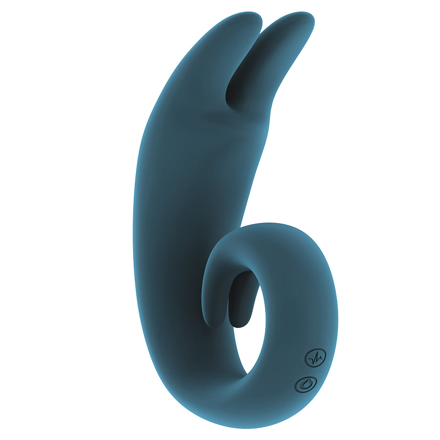 VIBRADOR RECARREGÁVEL THE LITHE AZUL - Lust Sexshop