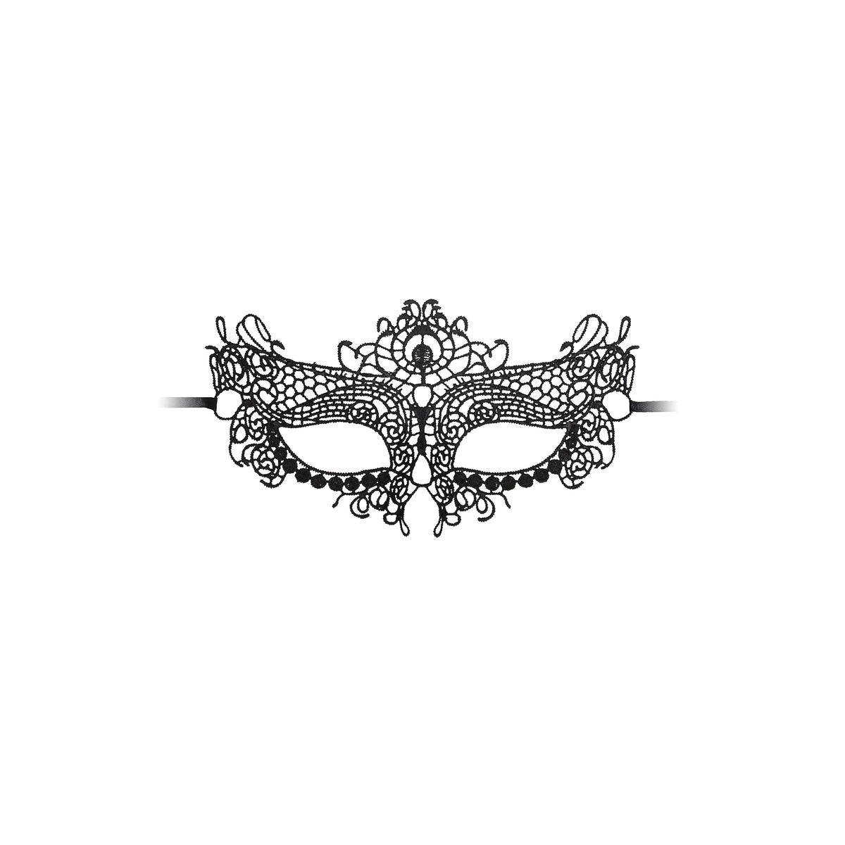 MÁSCARA EM RENDA QUEEN OUCH! - Lust Sexshop