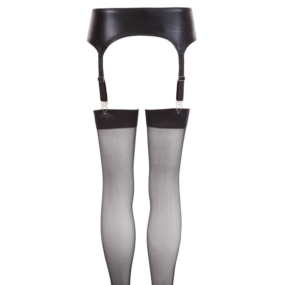 CINTO DE LIGAS COM EFEITO MOLHADO - Lust Sexshop