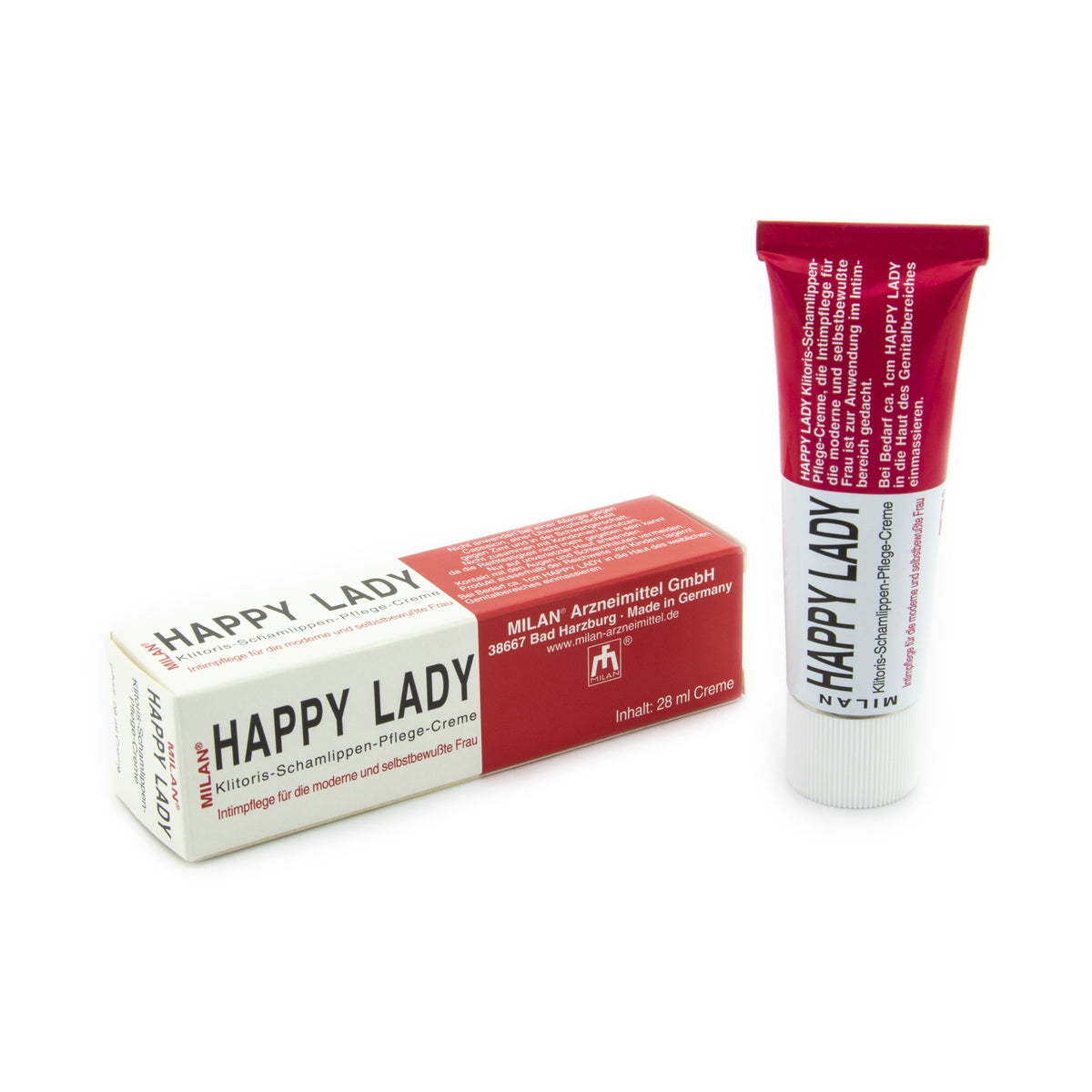 CREME ESTIMULANTE PARA MULHER HAPPY LADY 28ML - Lust Sexshop
