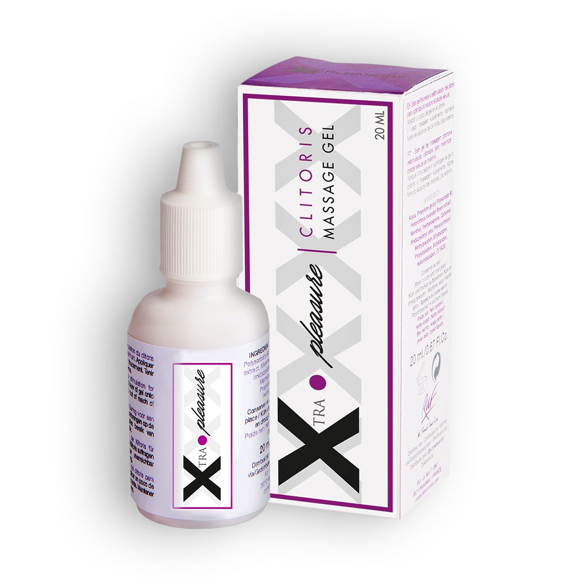 GEL DE MASSAGEM CLITORIS X-PLEASURE PARA MULHER 20ML - Lust Sexshop