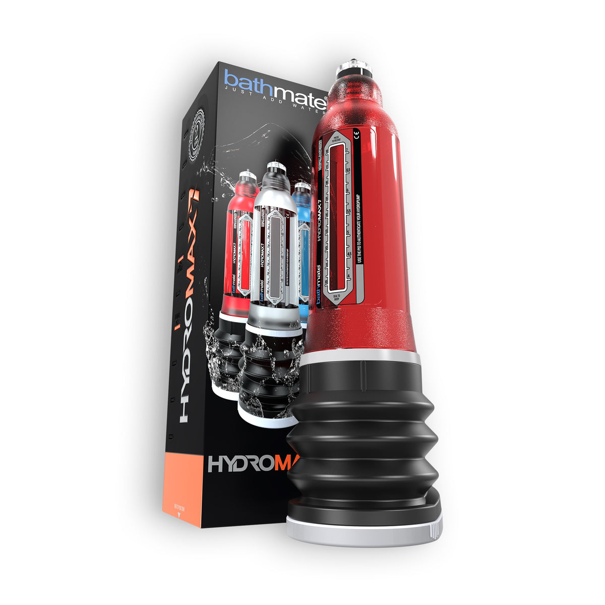 BOMBA PARA O PÉNIS BATHMATE HYDROMAX 7 VERMELHA - Lust Sexshop