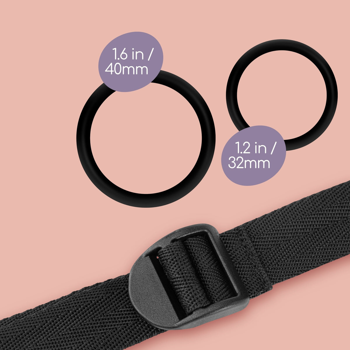 ARNÊS UNIVERSAL SNAP STRAP CRUSHIOUS - Lust Sexshop