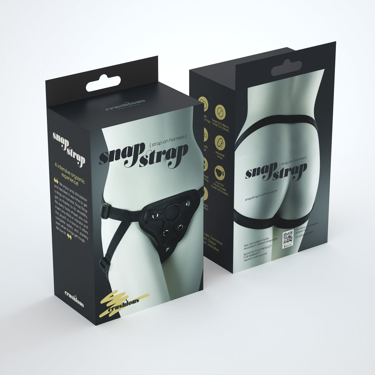 ARNÊS UNIVERSAL SNAP STRAP CRUSHIOUS - Lust Sexshop