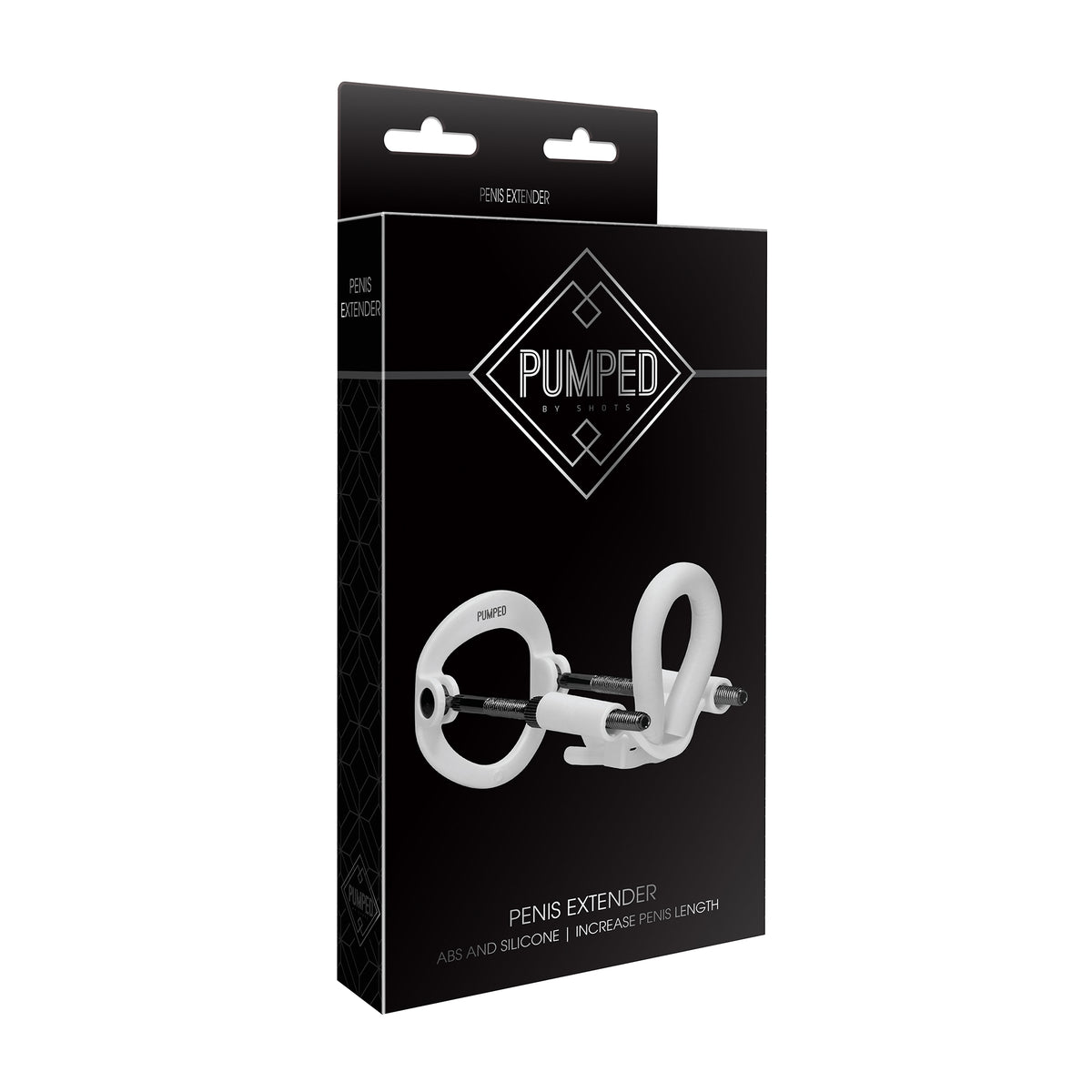 EXTENSOR DE PÉNIS POR TRAÇÃO PENIS EXTENDER PUMPED BRANCO - Lust Sexshop