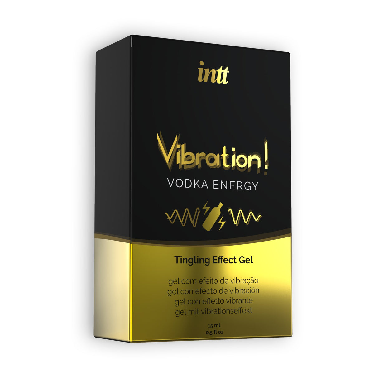 GEL COM VIBRAÇÃO VIBRATION VODKA INTT 15ML - Lust Sexshop