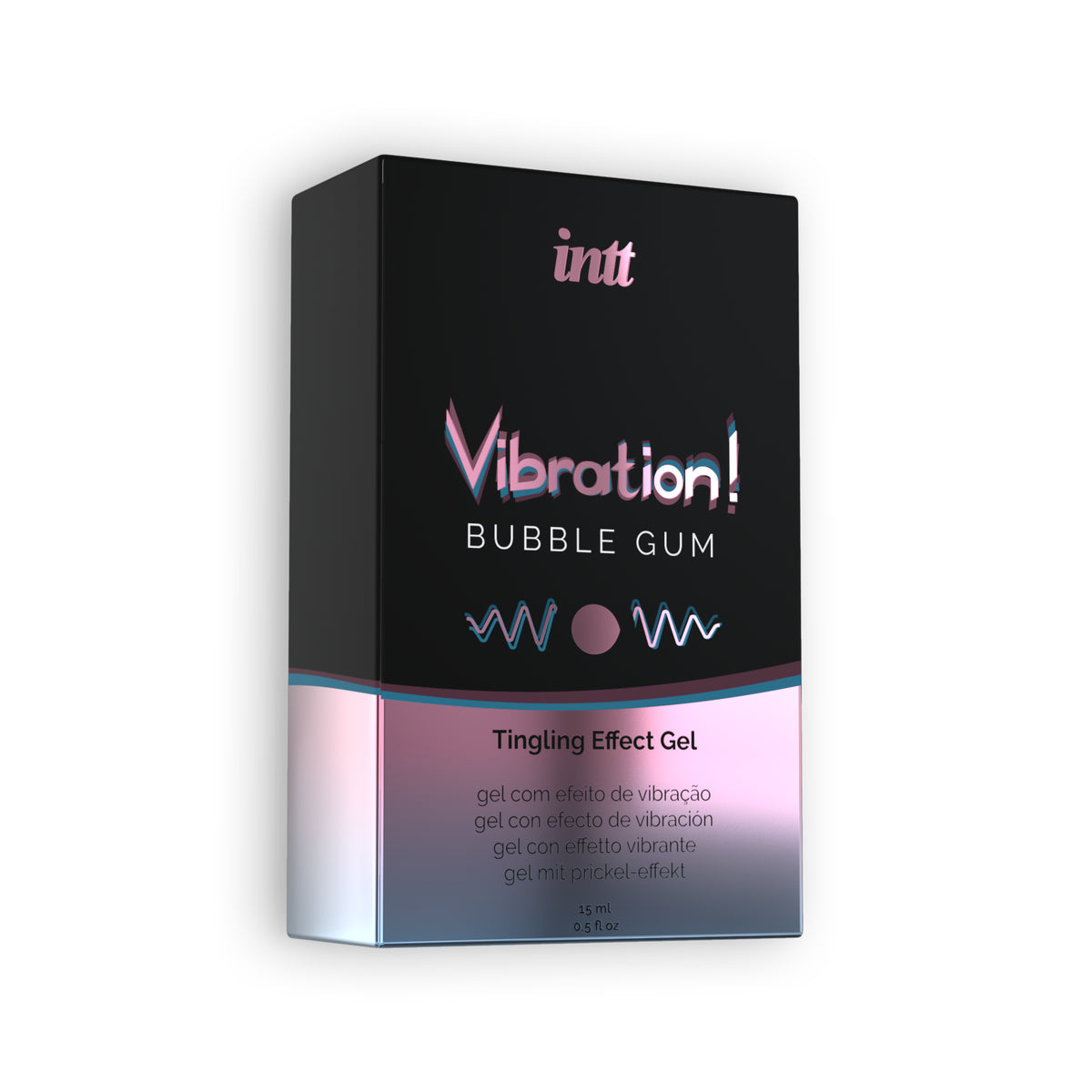 GEL COM VIBRAÇÃO VIBRATION PASTILHA ELÁSTICA INTT 15ML - Lust Sexshop