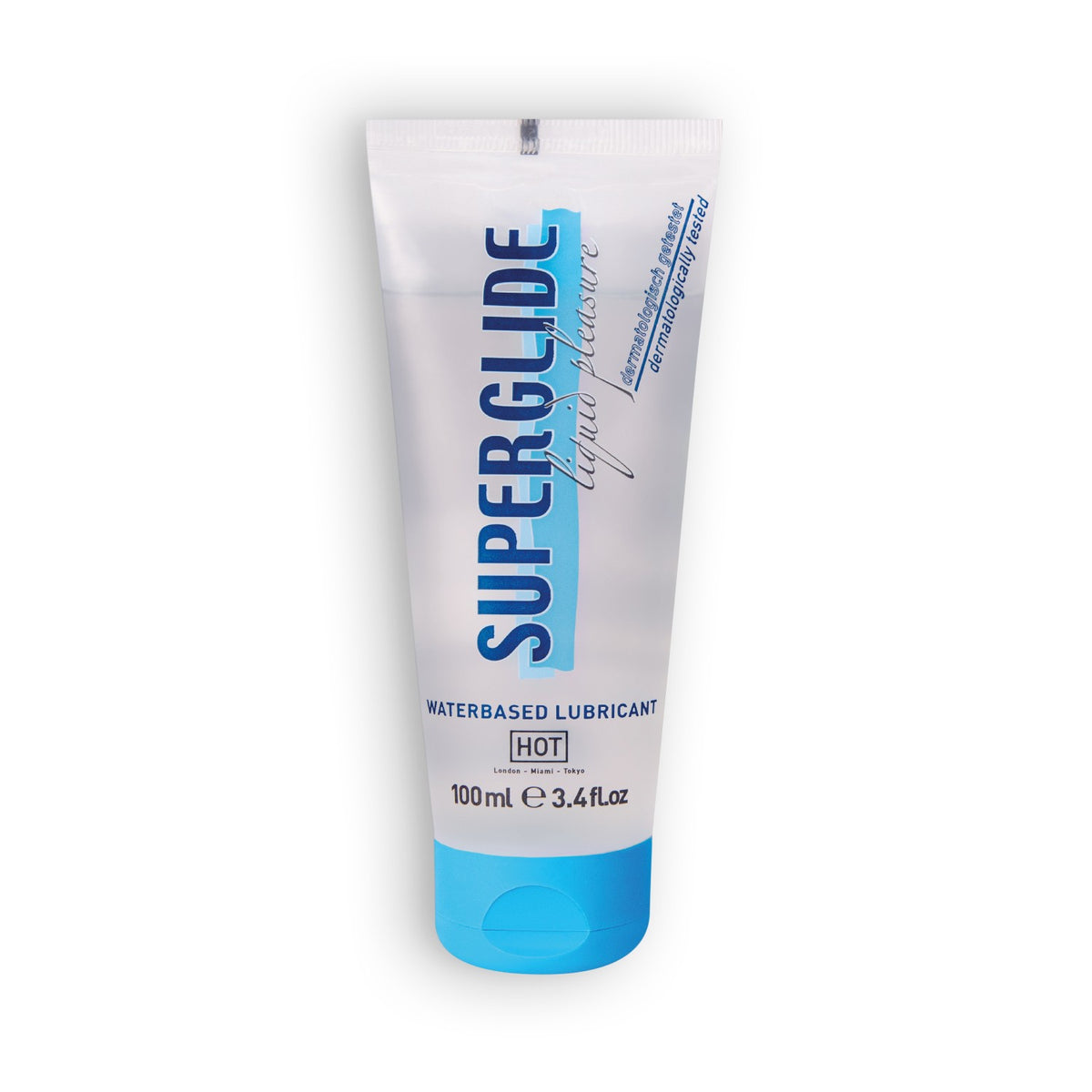 LUBRIFICANTE À BASE DE ÁGUA HOT™ SUPERGLIDE 100ML - Lust Sexshop
