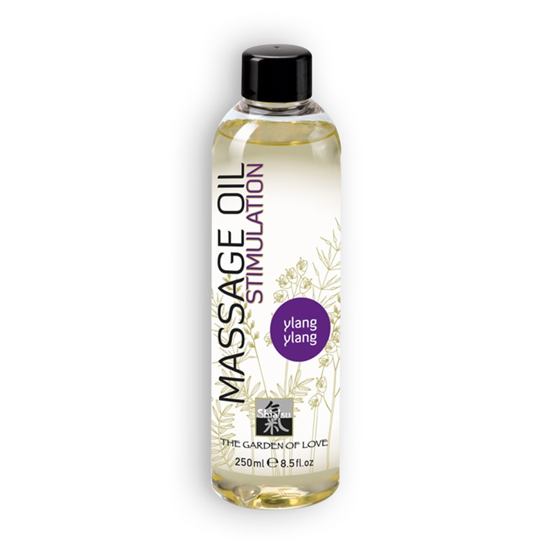 ÓLEO DE MASSAGEM SHIATSU™ STIMULATION YLANG YLANG 250ML - Lust Sexshop