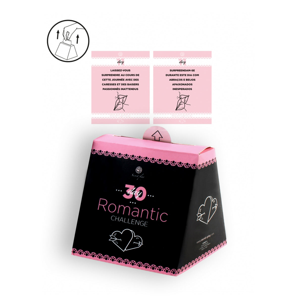 JOGO 30 DAY ROMANTIC CHALLENGE EM PORTUGUÊS E FRANCÊS SECRET PLAY - Lust Sexshop