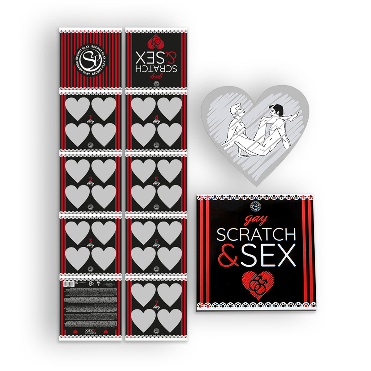 EXPOSITOR RASPADINHAS SCRATCH & SEX SECRET PLAY