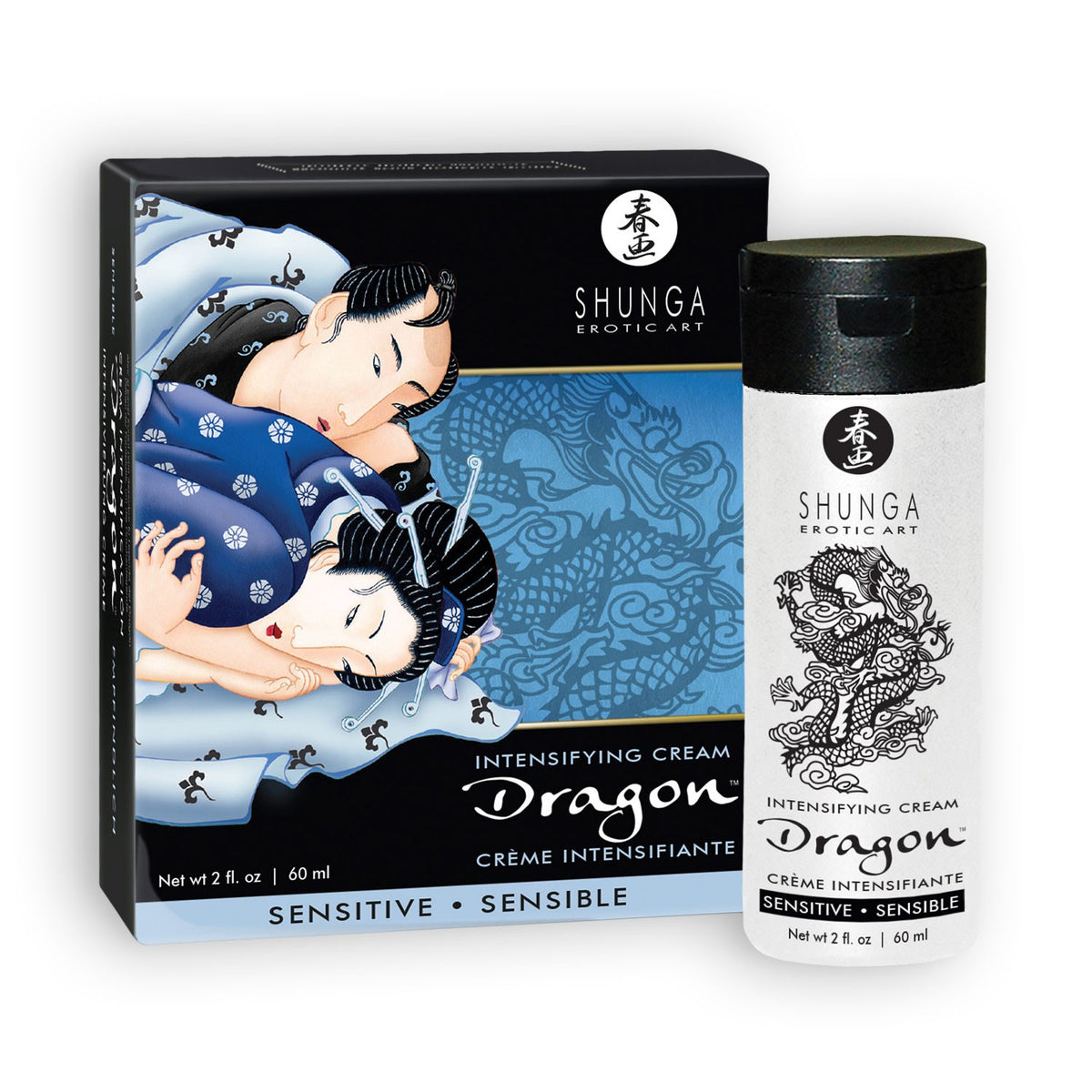SHUNGA DRAGON SENSITIVE VIRILITY 60ML - Lust Sexshop