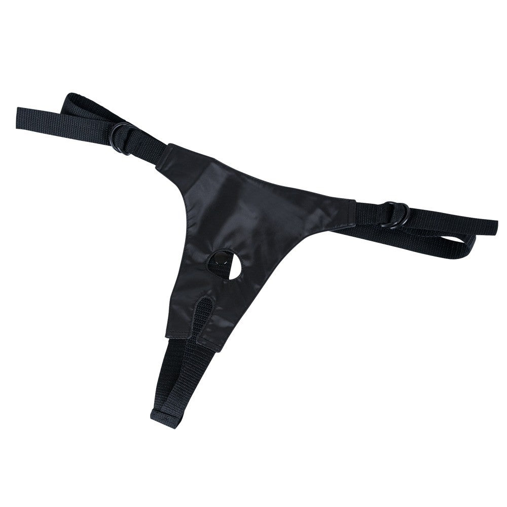 STRAP-ON COM 3 DILDOS BRANCOS - Lust Sexshop