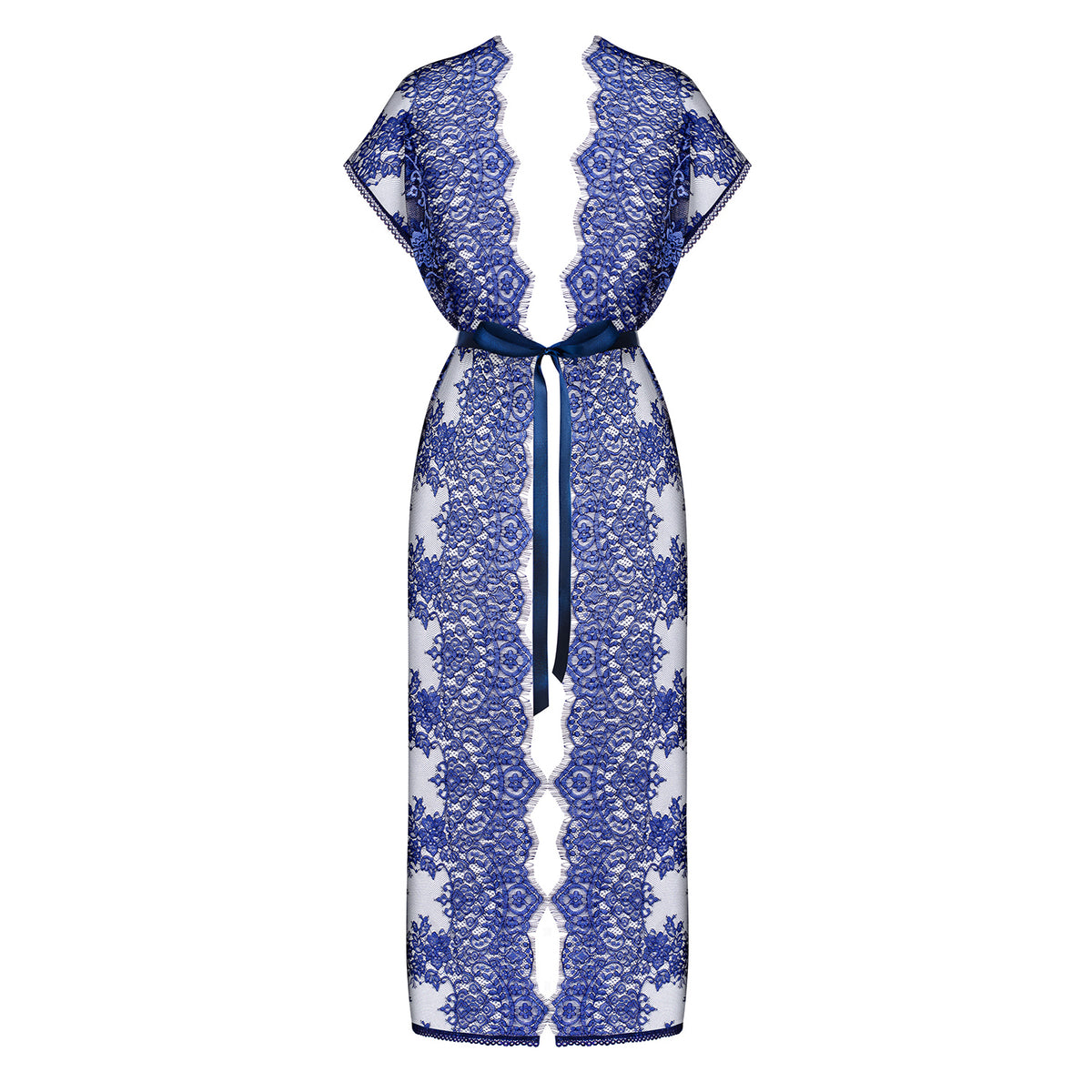 ROBE FLOWLACE OBSESSIVE AZUL - Lust Sexshop
