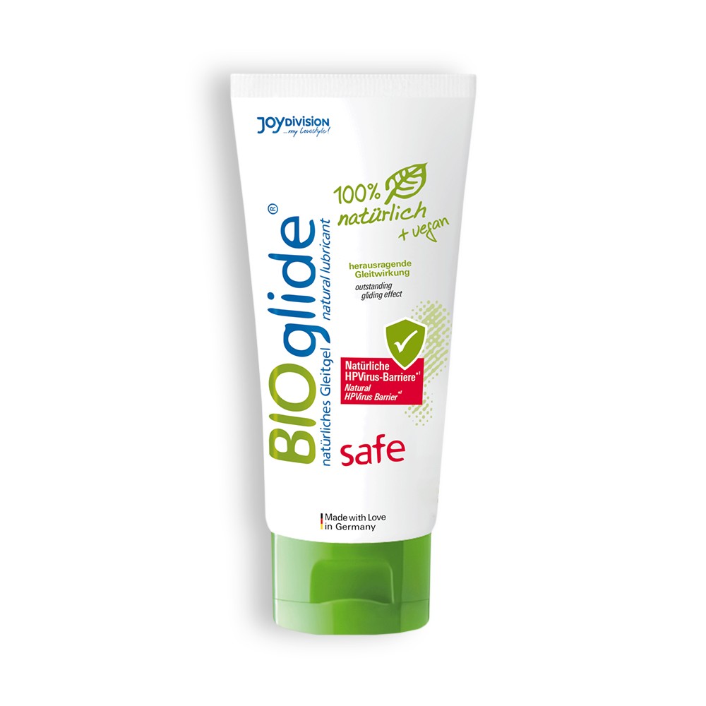 LUBRIFICANTE BIOGLIDE SAFE HPV COM CARRAGENINA 100ML - Lust Sexshop
