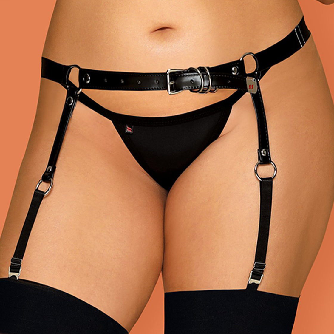 CINTO DE LIGAS A756 TAMANHO QUEEN OBSESSIVE - Lust Sexshop