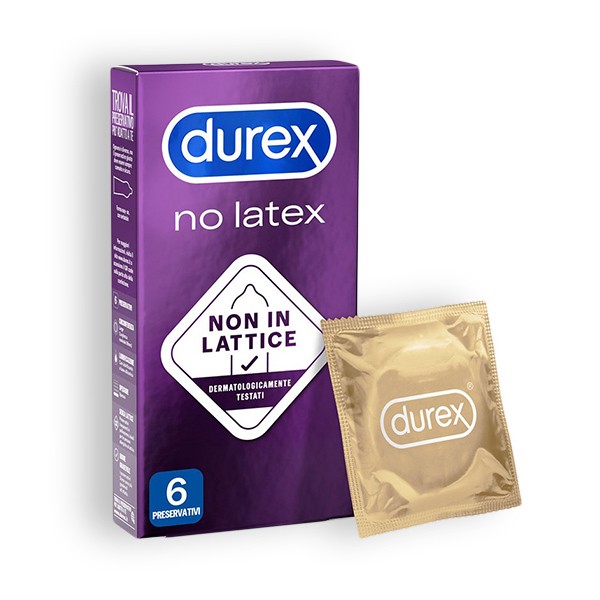 PRESERVATIVOS DUREX NO LATEX 6 UNIDADES - Lust Sexshop